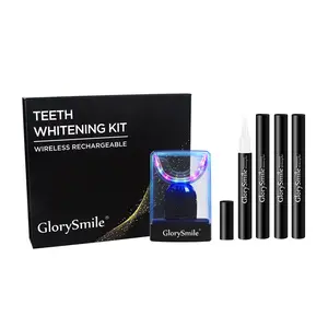 Home Use Teeth Whitening Kits LED Non Peroxide Gel Pen Tooth Whitener Dental Bleaching Teeth Cleaner Oral Whitening Care Kit