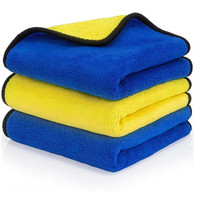 Serviette de séchage pour voiture en microfibre de haute qualité, écologique, super absorbante, 30x40 cm, pour le detailing et les accessoires automobiles