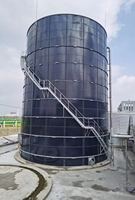 WS Emaille-beschichteter Edelstahl tank für Trink-/Trinkwassersp eicher/Dimension/Farbe ist mit 18 Kubikmetern anpassbar