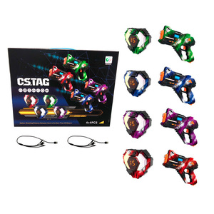 Ensemble <span class=keywords><strong>de</strong></span> 2 <span class=keywords><strong>jeux</strong></span> <span class=keywords><strong>de</strong></span> laser tag en plastique <span class=keywords><strong>pour</strong></span> l'intérieur et l'extérieur, idée cadeau <span class=keywords><strong>pour</strong></span> les enfants, les adolescents et les adultes, jouets sympas <span class=keywords><strong>pour</strong></span> les âges <span class=keywords><strong>de</strong></span> 8 à 11 ans - Product Image 3