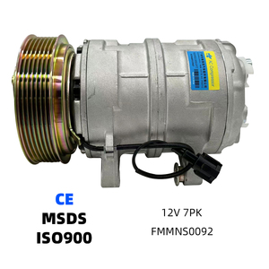 Compresor de aire acondicionado para automóvil, compresor de AC automotriz, bomba de aire acondicionado 12V 7PK, compresor de AC para NISSAN CIVILIAN - Product Image 1