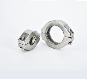 Anneau de serrage à double goupille en acier inoxydable 304, verrouillage bidirectionnel, serrage robuste, raccord rapide sous vide, mesure en pouces - Product Image 2