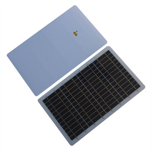 Panneau solaire léger semi-flexible 10W 6V polycristallin PET pour système d'éclairage 3.7V-5.5V, pompe solaire 350*215MM - Product Image 4