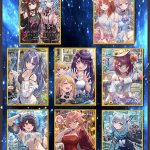 Tarjetas Coleccionables Meika Secret Garden Tamaño A6, Diseño de Chica Colorida, Edición Juvenil para Coleccionistas - Product Image 4