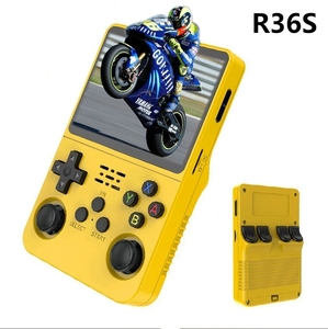 Console di <span class=keywords><strong>Gioco</strong></span> Portatile Retro R36S, 64G con 10000 Giochi Integrati, Versione Professionale, Stazione di Controllo Retro - Product Image 5