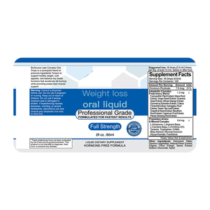 Perte de poids personnalisée minceur gouttes liquides orales soutien de la santé digestive brûleur de graisse usage adulte soutien immunitaire - Product Image 4