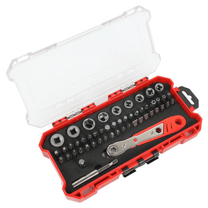 Dr. Giant 52-Piece <b>Ratchet</b> Wrench Set With Screwdriver Bits And <b>Socket</b> Tools For Home Repair And Automotive Use - Product Image 2
