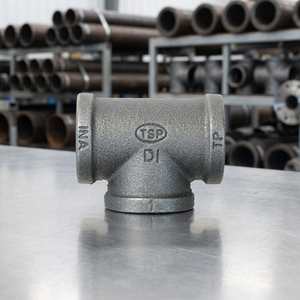 Raccord de tuyauterie TSP Tee Banded Iron Cross FCD 450 / ASTM A536 (Grade 65-45-12) pour l'alimentation en eau haute pression - Product Image 1