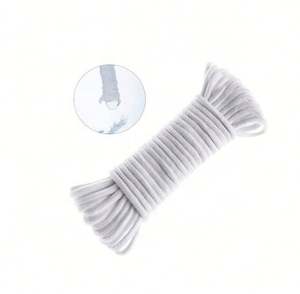 Cordon d'arrosage automatique de 1/4 pouce pour plantes en vacances, <span class=keywords><strong>pot</strong></span> auto-arrosant <span class=keywords><strong>DIY</strong></span>, arroseur automatique à gouttelettes, <span class=keywords><strong>corde</strong></span> en nylon/coton - Product Image 1