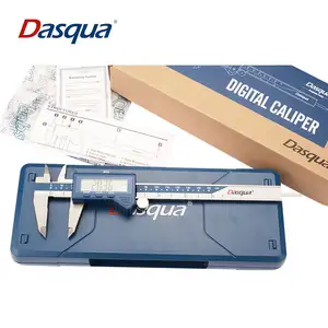 Dasqua 0-150mm 0-200mm 0-300mm बड़ा स्क्रीन स्टेनलेस स्टील इलेक्ट्रॉनिक डिजिटल Vernier कैलिपर Digimatic 6 इंच कैलिपर गेज