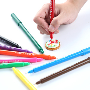Marqueurs comestibles hautement pigmentés pour surfaces en <span class=keywords><strong>chocolat</strong></span> <span class=keywords><strong>noir</strong></span> et décoration de fondant aux couleurs vives - Product Image 1