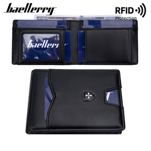 ארנק קטן של גברים וינטג סיבי פחמן דו-יפולד לבן מינימליסטי - Product Image 2