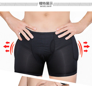 <span class=keywords><strong>Sous</strong></span>-vêtements pour hommes, Logo personnalisé, grande taille, Sexy, rehausseur de fesses, culotte rembourré, Boxer contrôle, <span class=keywords><strong>amincissant</strong></span> - Product Image 3
