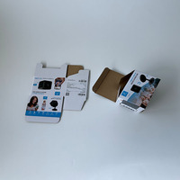 Cajas de Cartón Corrugado Microflauta Personalizadas para Productos Electrónicos de Cámara, Caja de Empaque Rígida Personalizada para Electrónica de Consumo