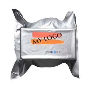 Bolsa de Correo al Vacío con Logotipo Personalizado para Empacar Ropa, Bolsa de Envío Plateada Pequeña, Mediana y Grande para Sudaderas con Capucha - Product Image 5