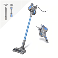 2025 Intelligent Cord Stick Aspirateur à main avec outil de brosse pour le nettoyage de la voiture et de l'hôtel