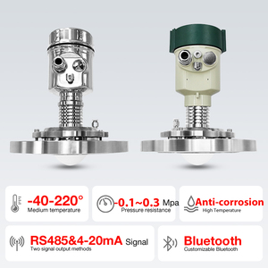 Nhiệt độ cao kháng IP68 không thấm nước 80Ghz <span class=keywords><strong>Radar</strong></span> Đo mức độ cảm biến tần số cao nước giải khát đo lường mức độ cụ - Product Image 3