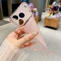 Funda Protectora para Teléfono con Esquinas Reforzadas Anti-caídas, Acabado Mate, para iPhone 17 Air 16 15 Pro Max, Cobertura Total de Lente, TPU Suave, Venta al Por Mayor