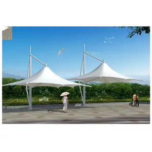 NEW color for OUTDOOR car shed China Supplier Factory manufacturer Tensile Membrane Structure