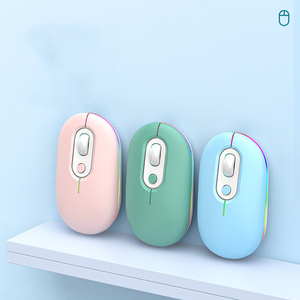 Muis dễ thương không dây chuột máy tính inalambrico reargable USB C đèn nền im lặng chuột không dây - Product Image 3