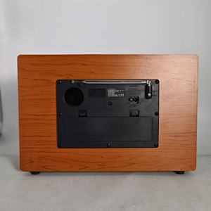 Radio rétro multifonction FM AM SW en bois avec haut-parleur intégré, lecteur de musique USB TF, antenne haute sensibilité pour la décoration de la maison - Product Image 3