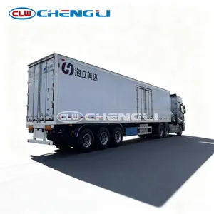 CLW Cold Chain Freezer Truck <b>Refrigerated</b> Semi-Trailer Truck with CARRIER Freezerfor Meat and Vegetables - Product Image 6