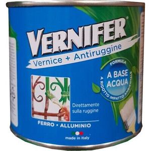 Smalto Antiruggine a Base d'Acqua 'VERNIFER' Lucido 500 ml - Marrone - Product Image 2