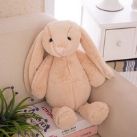 Longues oreilles lapin en peluche doux lapin poupée jouets enfants cadeaux cadeau de pâques bébé en peluche jouet