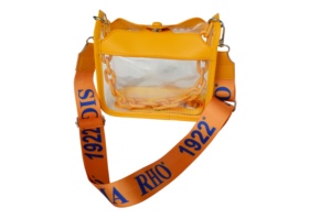 Borsa <span class=keywords><strong>a</strong></span> Tracolla Trasparente in PVC per Stadio <span class=keywords><strong>SGR</strong></span> 1922 con Stampa e Tracolla Larga, Mini Borsa <span class=keywords><strong>a</strong></span> Catena per il Giorno della Partita - Product Image 2