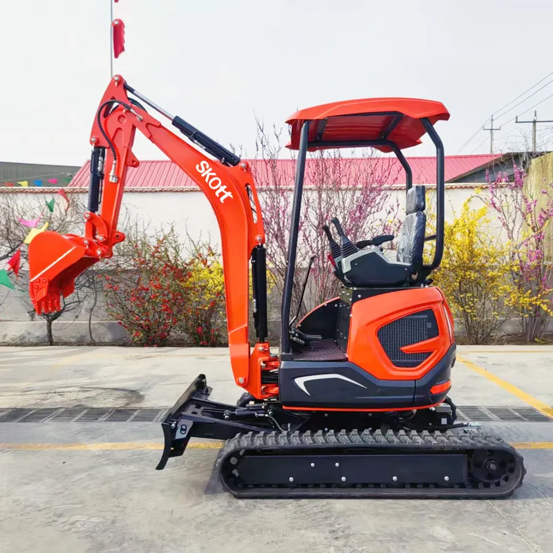 Prix usine 2500Kg Mini pelle en construction 2.5 tonnes Kubota Engine Digger Excavator mini Chinese Crawler Excavator