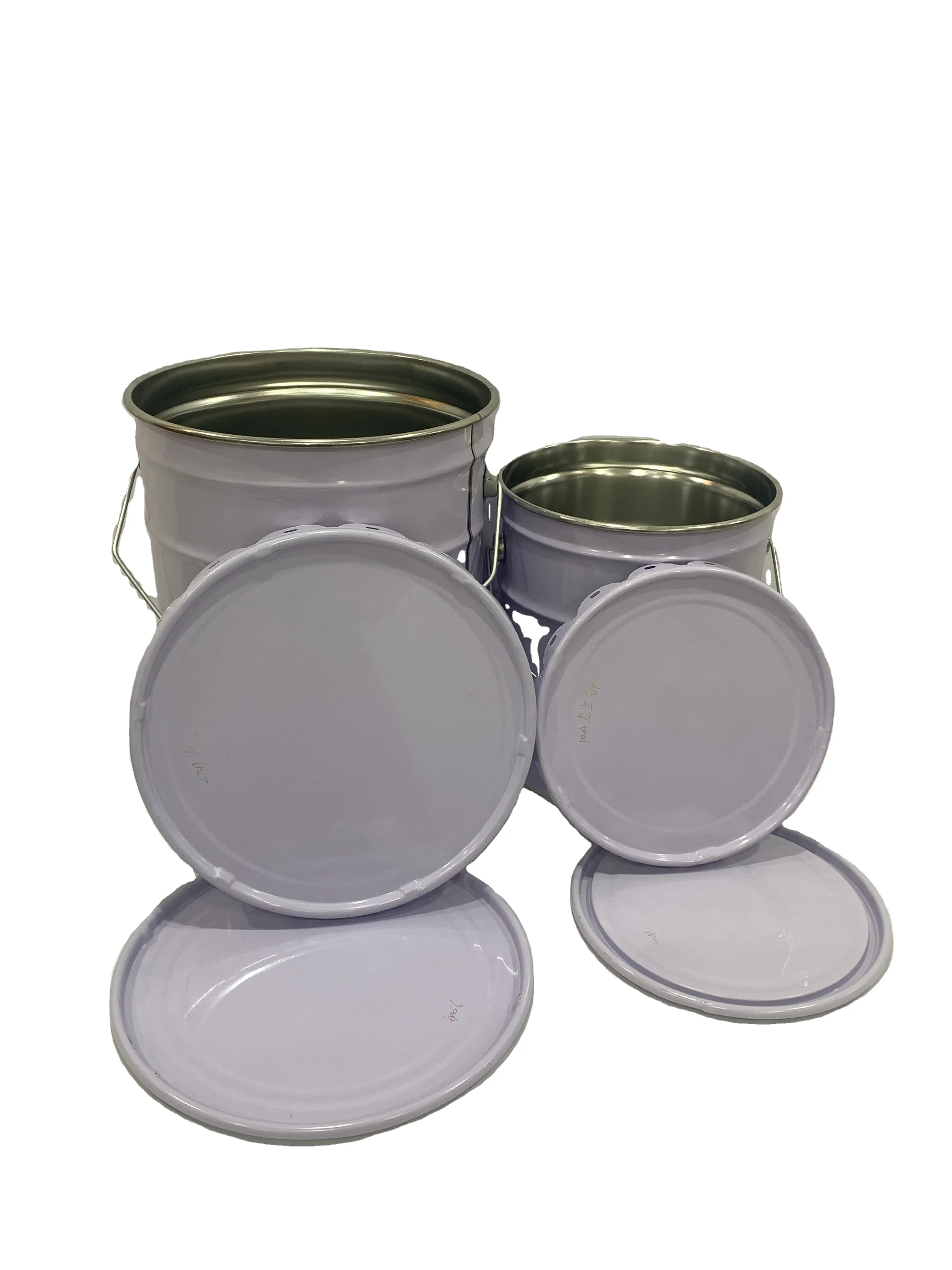 Индивидуальная печать на 10 и 18 л металлических банок, жестяные барабаны для упаковки красок и химикатов