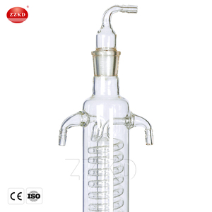 1-200l Agitated Glass Reactor Single Layer Glass Reactor with <b>Jacketed</b> Design for Heating and <b>Cooling</b> - Product Image 6