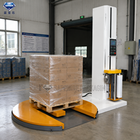 Machine d'emballage de palettes de type M robuste avec structure stable pour système d'emballage en entrepôt industriel