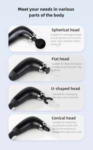 Nouveau marteau de massage corporel complet <span class=keywords><strong>pas</strong></span> <span class=keywords><strong>cher</strong></span> avec 9 modes, batterie intégrée et contrôle de la minuterie pour la relaxation musculaire et le soulagement des douleurs dorsales - Product Image 3