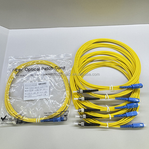 Cable de Fibra Óptica FTTH para Telecomunicaciones, Monomodo, 9/125μm, SC/UPC-ST/UPC, LSZH, 3.0mm - Product Image 3