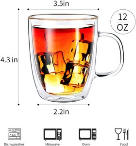 <span class=keywords><strong>Taza</strong></span> <span class=keywords><strong>de</strong></span> <span class=keywords><strong>Vidrio</strong></span> <span class=keywords><strong>de</strong></span> <span class=keywords><strong>Doble</strong></span> <span class=keywords><strong>Pared</strong></span> Personalizada para Café Transparente <span class=keywords><strong>de</strong></span> 350 ml, Tazas <span class=keywords><strong>de</strong></span> <span class=keywords><strong>Vidrio</strong></span> <span class=keywords><strong>de</strong></span> <span class=keywords><strong>Doble</strong></span> <span class=keywords><strong>Pared</strong></span> <span class=keywords><strong>de</strong></span> Borosilicato - Product Image 6