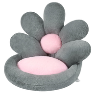 Coussin de chaise de jeu pour enfants et adultes, usage domestique ou bureau, rembourrage doux en coton PP, forme fleur, 50x50cm, écologique, amovible
