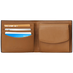 Portefeuille multifonctionnel en cuir véritable japonais de 6 pouces pour homme, à double pliage avec compartiment à monnaie, pour un usage quotidien - Product Image 2