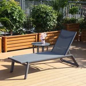 Chaise longue double <span class=keywords><strong>en</strong></span> <span class=keywords><strong>aluminium</strong></span> <span class=keywords><strong>pliable</strong></span> et imperméable pour piscine extérieure, plage, hôtel, terrasse, garantie 5 ans - Product Image 2