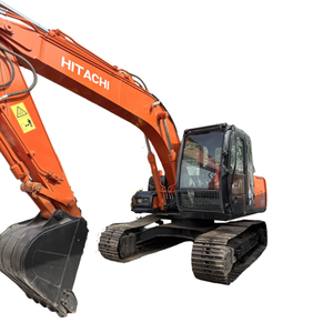 Excavatrice Hitachi ZX120 d'occasion de haute qualité, 12 tonnes, sur chenilles, faible nombre d'heures de travail, prix abordable, engin de construction d'occasion en stock - Product Image 1