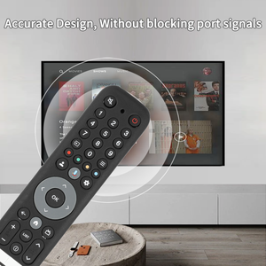 Funda de Silicona para Control <span class=keywords><strong>Remoto</strong></span> Compatible con TCL RC833 GUB1, Carcasa Protectora Antigolpes con Cordón - Product Image 3