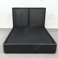 Meubles de chambre à coucher King Queen Size d'usine Lit au design moderne de luxe Lit d'hôtel pour hôtel Vente en gros