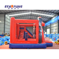 Château gonflable en PVC SpiderMan personnalisé Château gonflable Château sautant Toboggan Maison gonflable Spider Man pour enfants
