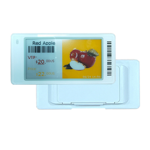Etiqueta Electrónica de Estante, Monitor de Tinta Electrónica de 2.66 Pulgadas, 4 Colores a Elegir, Etiqueta de Precio Digital Electrónica Inalámbrica Inteligente - Product Image 1