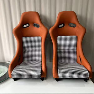 Soporte Lateral Universal para Silla de Juego, Asientos de Auto de Carreras de Fibra de Carbono y Gamuza para Cine en Casa - Product Image 2