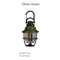 Lampe LED solaire d'extérieur pour le camping, longue durée de vie, multifonction, lumière d'ambiance, matériau ABS, design en forme de cône de pin, lampe de poche pour tente et auvent
