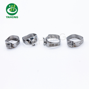 Bandas de <span class=keywords><strong>matriz</strong></span> ortodóntica con doble tubo bucal, bandas de <span class=keywords><strong>matriz</strong></span> ortodóntica con Conv, Upper2 Lower1 #34 + to 39, serie 1st M, 0.022 - Product Image 4