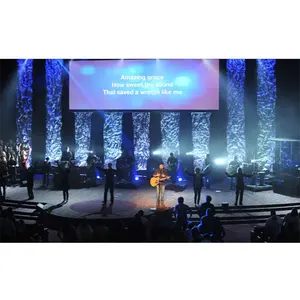 Stand Up P391 Led 20Ft Stage Screen All Event Church Backdrop Decoration Equipment Technology Indoor Rentals Led Display