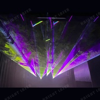 4 Вт полноцветная анимация Rgb Dj 3d лазерный проектор для вечеринки