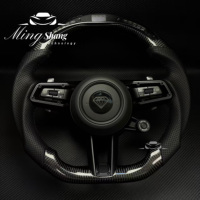 Volant en fibre de carbone LED pour Porsche Panamera Macan Cayenne Taycan 718 Cayman GT4 RS 911 Carrera Targa 911 GT3 911.2 991